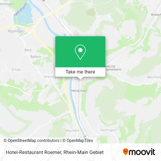 Карта Hotel-Restaurant Roemer