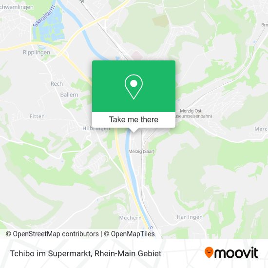 Карта Tchibo im Supermarkt