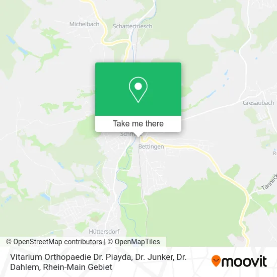 Карта Vitarium Orthopaedie Dr. Piayda, Dr. Junker, Dr. Dahlem