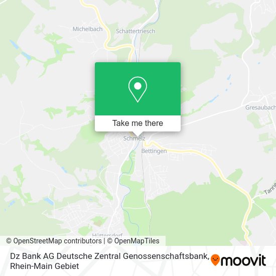 Карта Dz Bank AG Deutsche Zentral Genossenschaftsbank