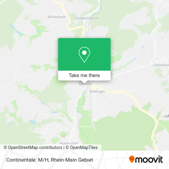 Карта Continentale: M/H