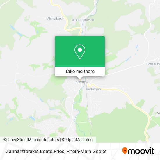 Карта Zahnarztpraxis Beate Fries