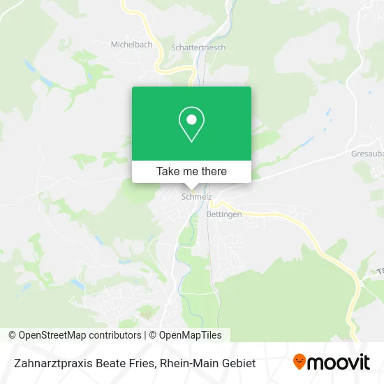 Карта Zahnarztpraxis Beate Fries