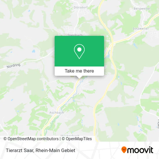 Карта Tierarzt Saar