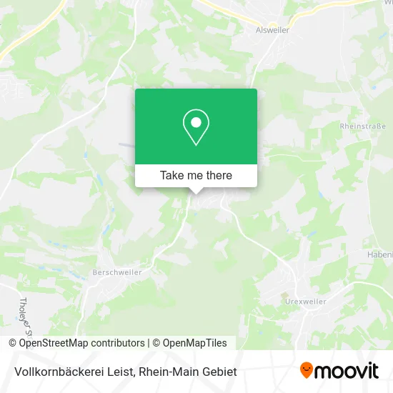 Карта Vollkornbäckerei Leist