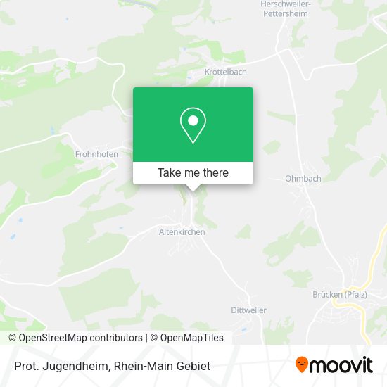 Карта Prot. Jugendheim
