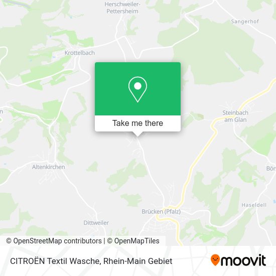 Карта CITROËN Textil Wasche