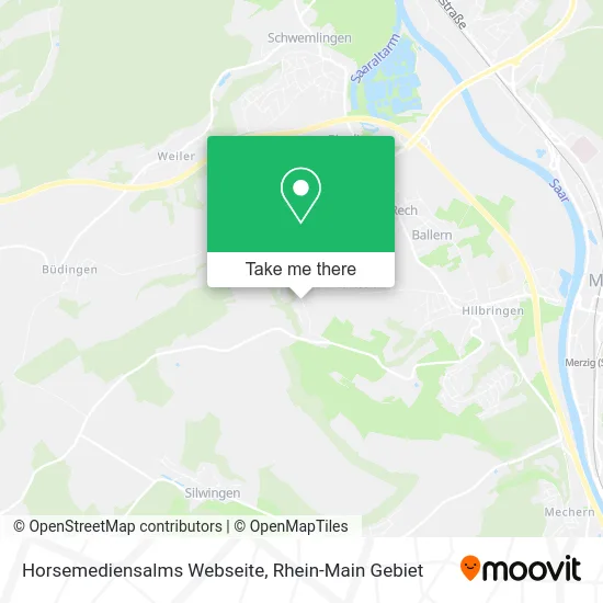 Карта Horsemediensalms Webseite