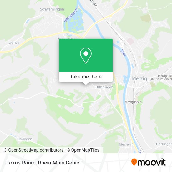Карта Fokus Raum
