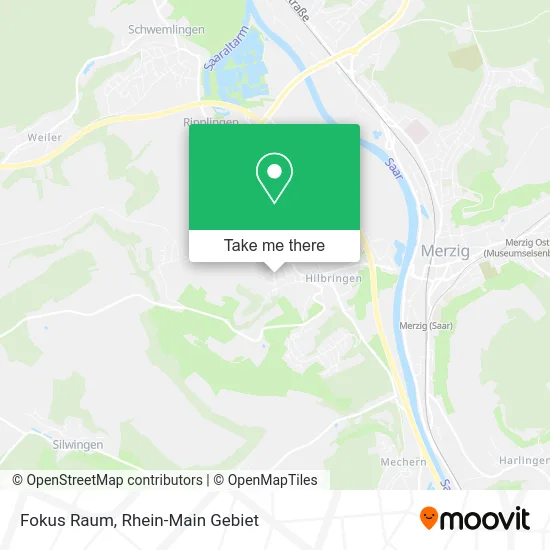 Карта Fokus Raum