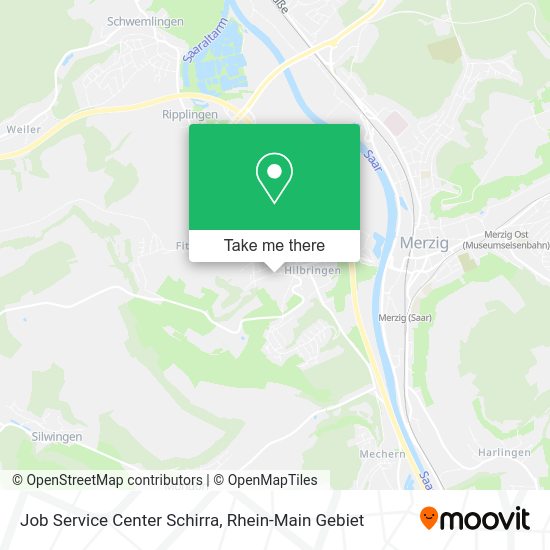 Карта Job Service Center Schirra
