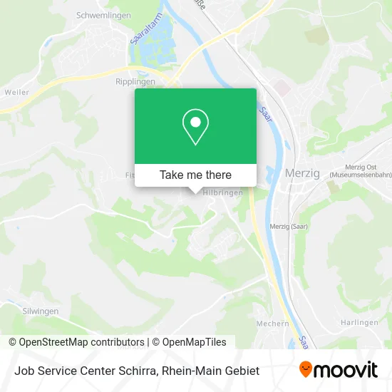 Карта Job Service Center Schirra