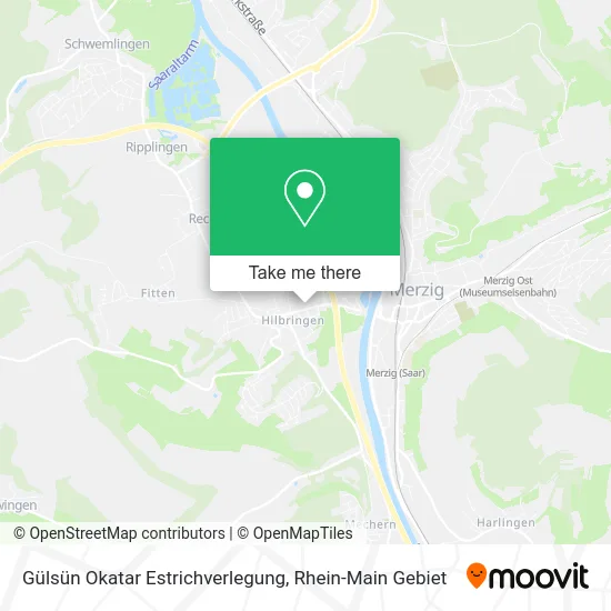 Gülsün Okatar Estrichverlegung map