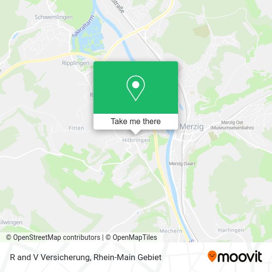 Карта R and V Versicherung