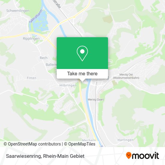 Карта Saarwiesenring