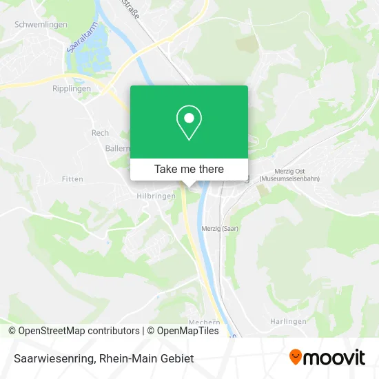 Карта Saarwiesenring