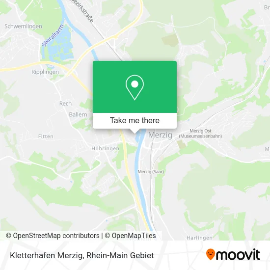 Карта Kletterhafen Merzig