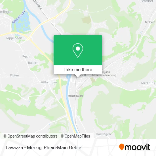Карта Lavazza - Merzig