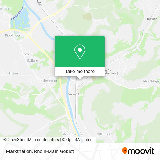 Карта Markthallen