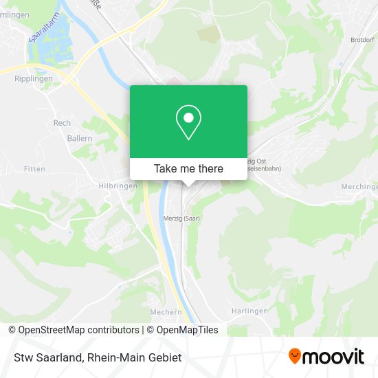 Карта Stw Saarland