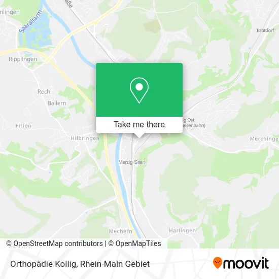 Карта Orthopädie Kollig