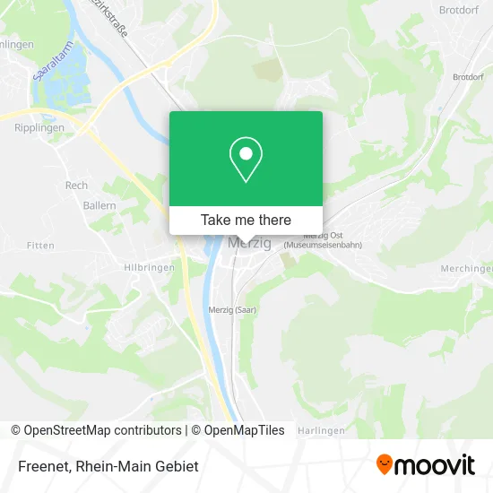 Freenet map