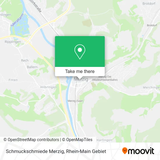 Карта Schmuckschmiede Merzig