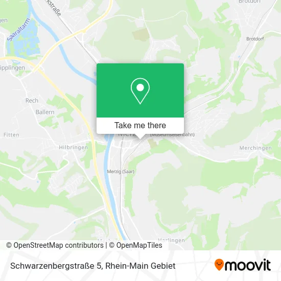 Карта Schwarzenbergstraße 5