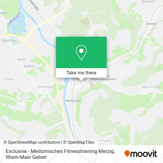 Карта Exclusive - Medizinisches Fitnesstraining Merzig