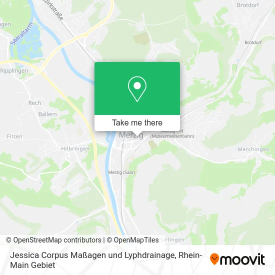 Карта Jessica Corpus Maßagen und Lyphdrainage