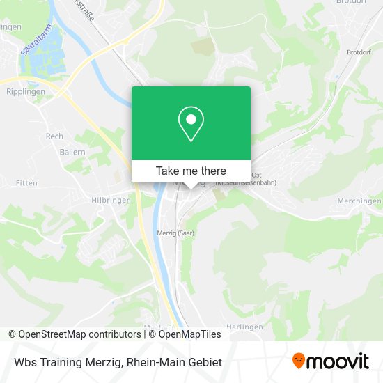 Карта Wbs Training Merzig