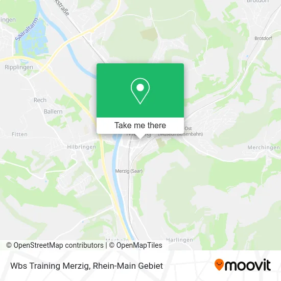 Карта Wbs Training Merzig
