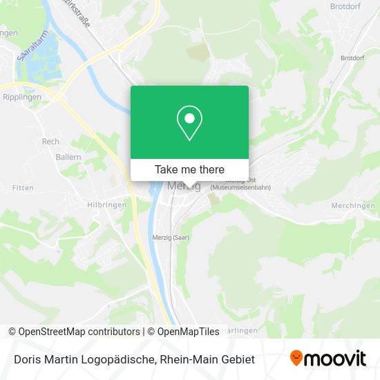 Карта Doris Martin Logopädische