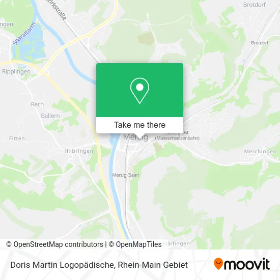 Карта Doris Martin Logopädische