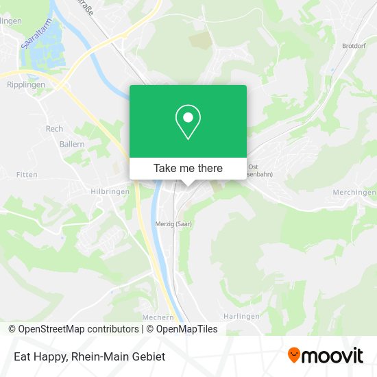 Карта Eat Happy