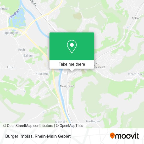 Карта Burger Imbiss