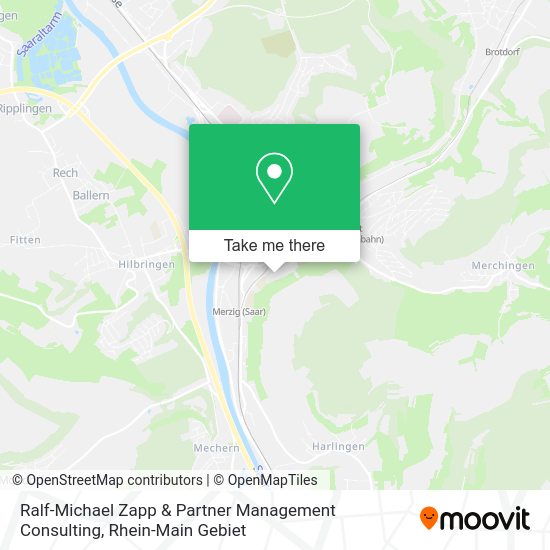 Ralf-Michael Zapp & Partner Management Consulting map
