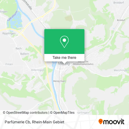 Карта Parfümerie Cb