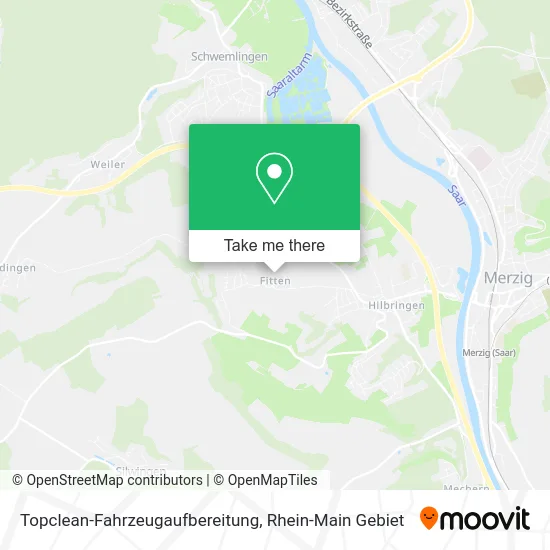 Карта Topclean-Fahrzeugaufbereitung