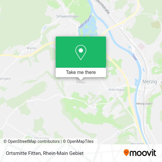 Карта Ortsmitte Fitten