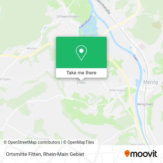 Карта Ortsmitte Fitten