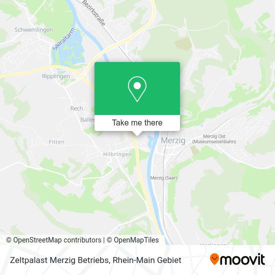 Карта Zeltpalast Merzig Betriebs