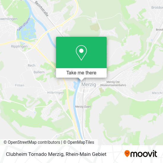 Карта Clubheim Tornado Merzig