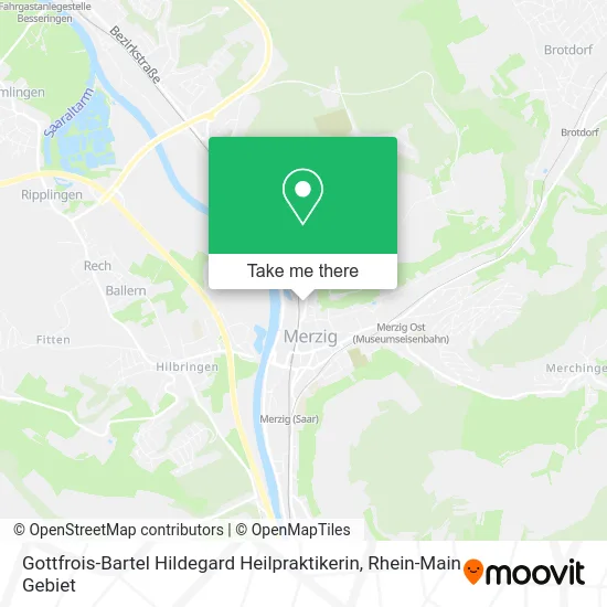 Карта Gottfrois-Bartel Hildegard Heilpraktikerin