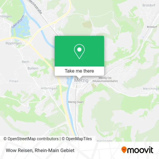 Карта Wow Reisen
