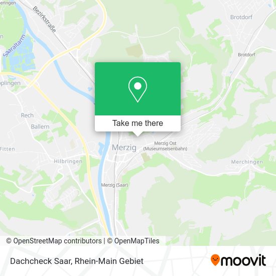 Карта Dachcheck Saar