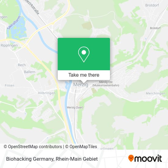 Карта Biohacking Germany
