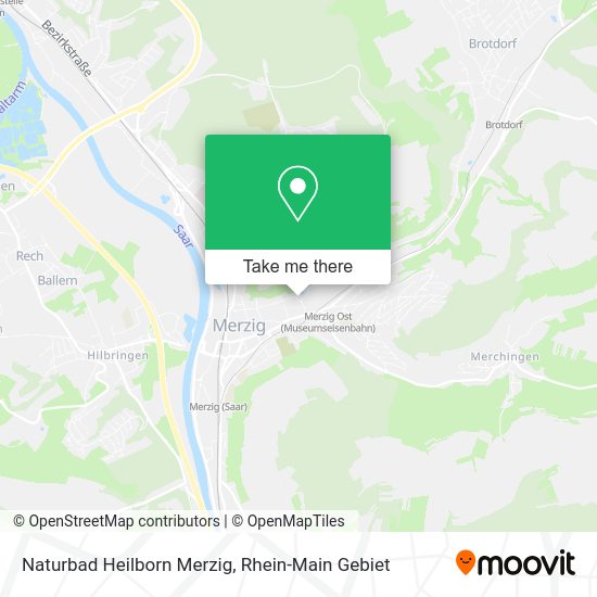 Карта Naturbad Heilborn Merzig