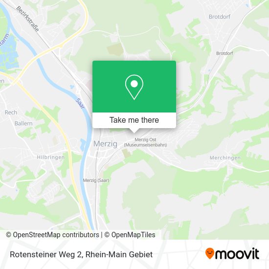 Карта Rotensteiner Weg 2