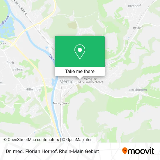 Карта Dr. med. Florian Hornof
